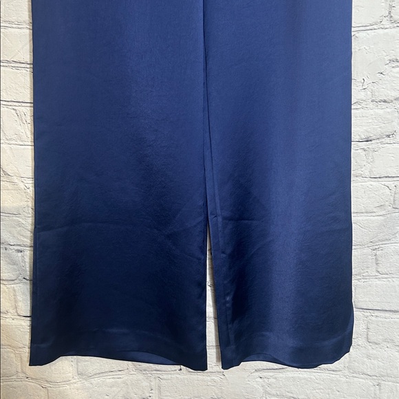 Trina Turk Blue Wide-Leg Pants Size 4 Excellent Condition - Picture 5 of 11